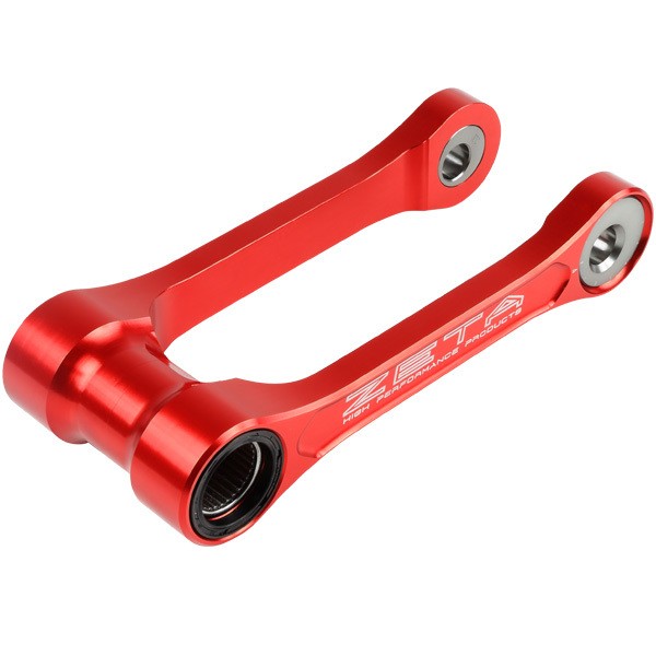 ZETA Adjustable Lowering Link - Red - Suspension Components & Access