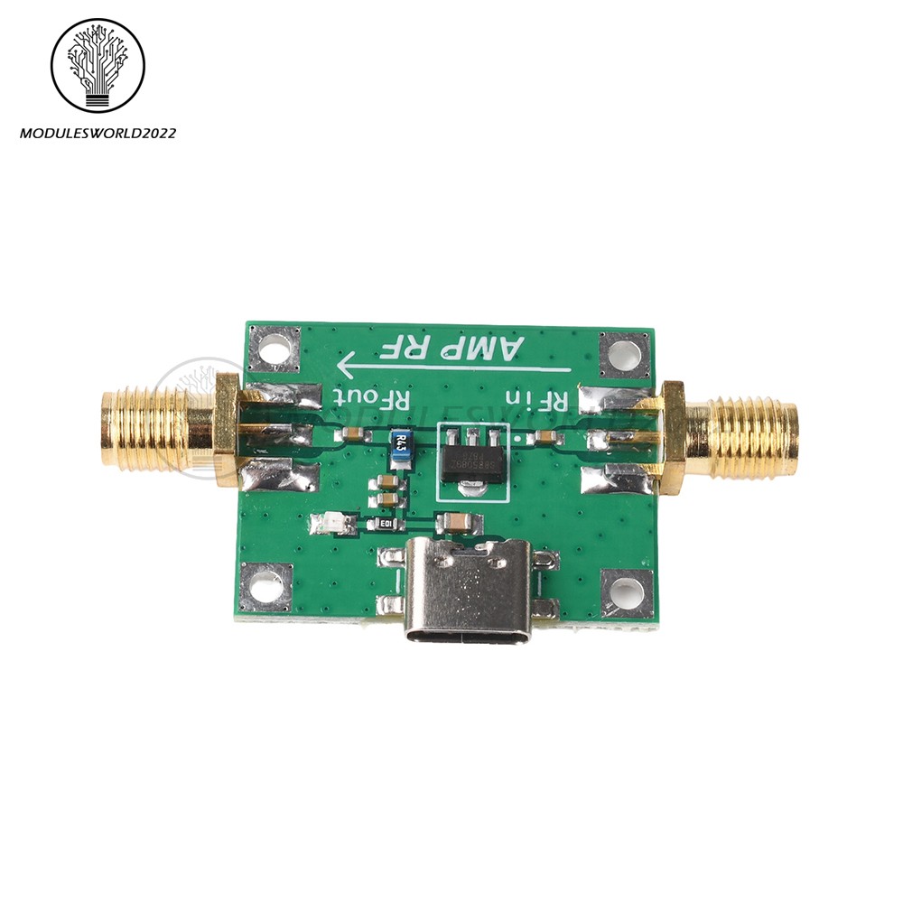 DC 5V SBB5089 Gain 20dB RF Module 5MHz~6GHz RF Power Amplifier Front-end module