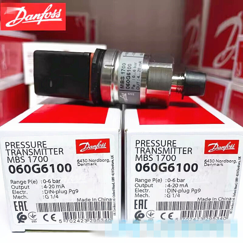 1 Pc. New Pressure Transmitter Sensor MBS1700 060G6100 0-6BAR