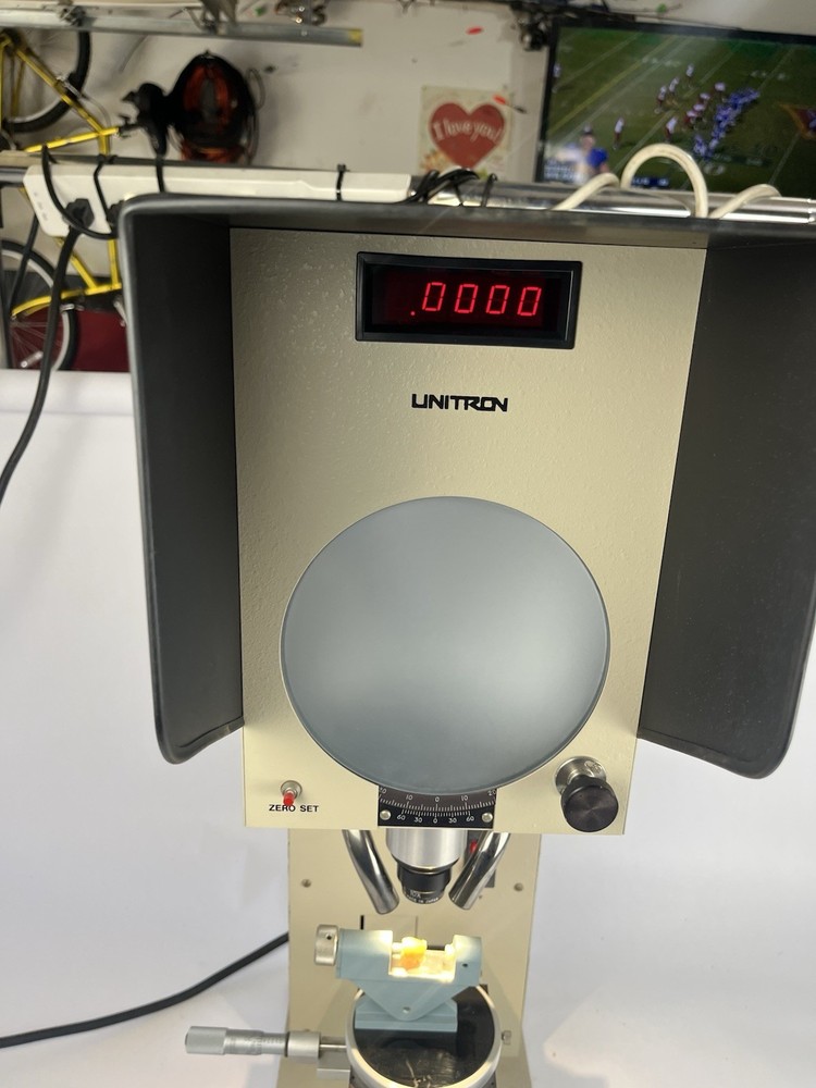 Unitron Forensic Optical Comparator Ballistic Rifling Profile Projector MP-6