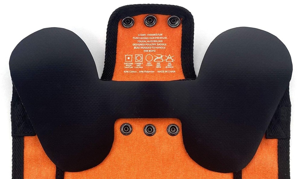 OFFICIAL DOWN UNDER OUTDOORS Extra Large Chicken Saddle