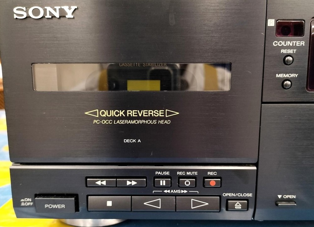Sony Cassette Deck Tc-wr990 Junk Used