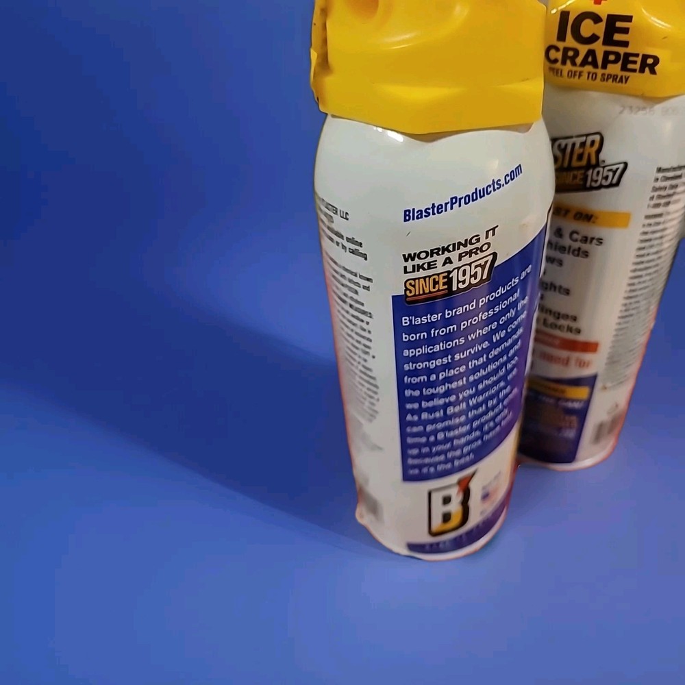 2 BLASTER- POWERFUL DE-ICER-for windshields & more in descriptio- melts ice fast