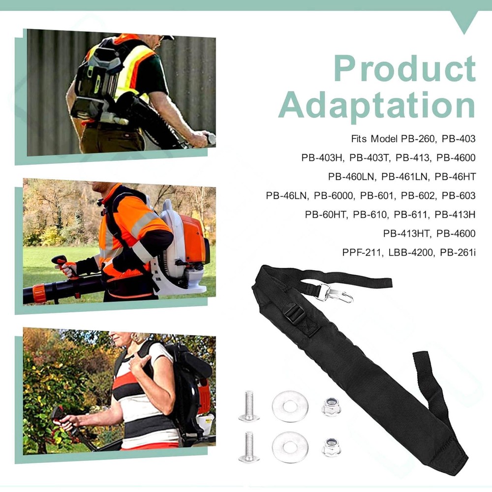Durable Backpack Blower Strap Component Part 30030008260 for Echo PB-413HT