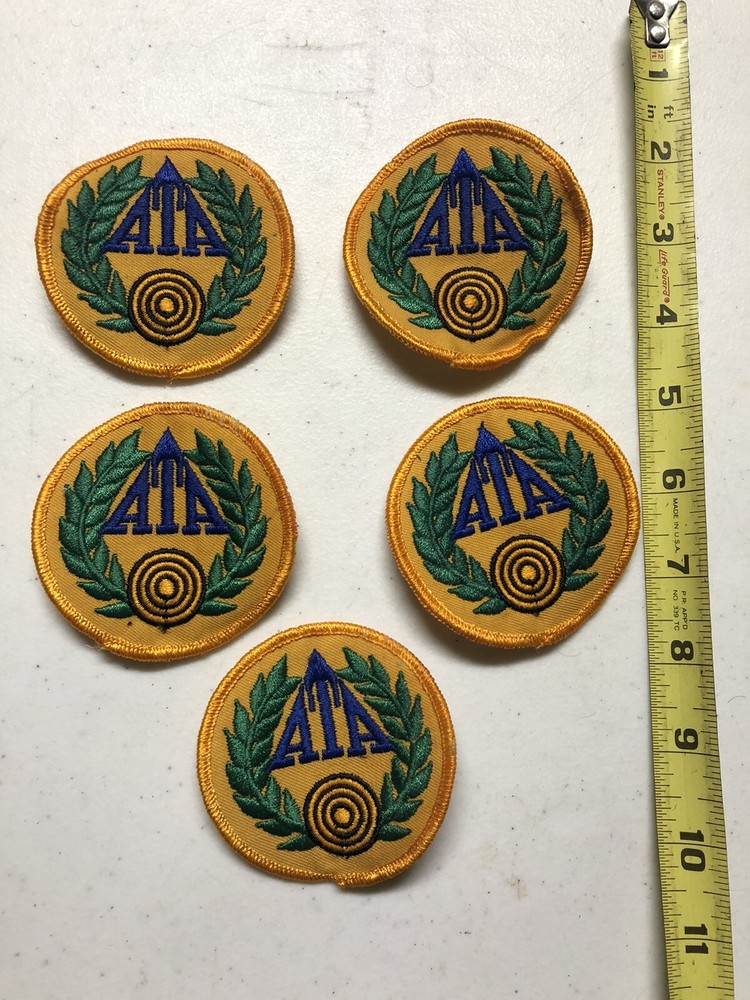 5 ATA TRAP Shoot PATCHES trapshooting