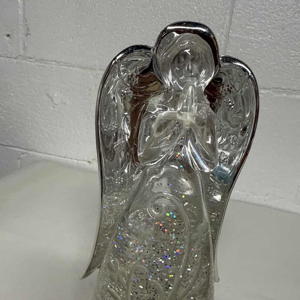 Angel Glitter Globe Lighted