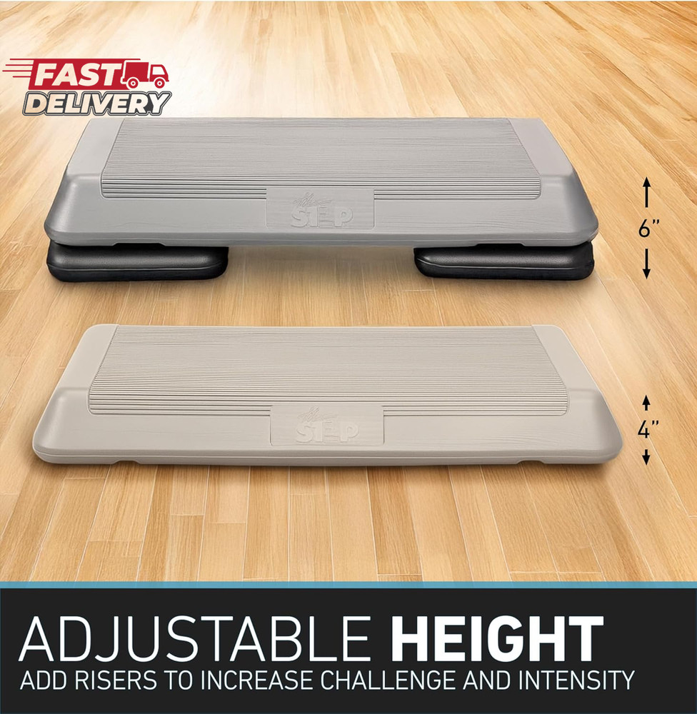 Freestyle STEP Exercise Step Platform, Circuit Size Stepper for Exercise at Home