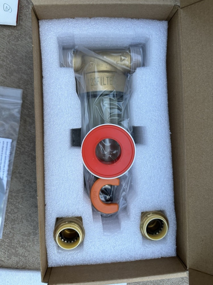 iSpring WSP-50 Reusable Whole House Spin Down Sediment Water Filter