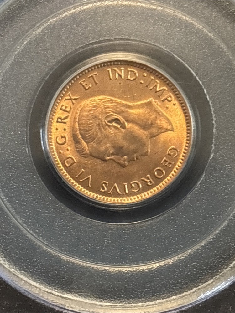 1939 Canada Penny Uncirculated Pcgs Ms64 Red Small Cent