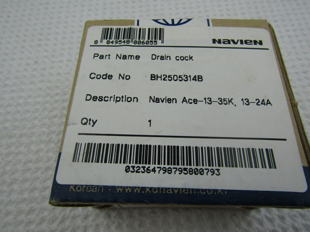 Navien BH2505314B Drain Cock