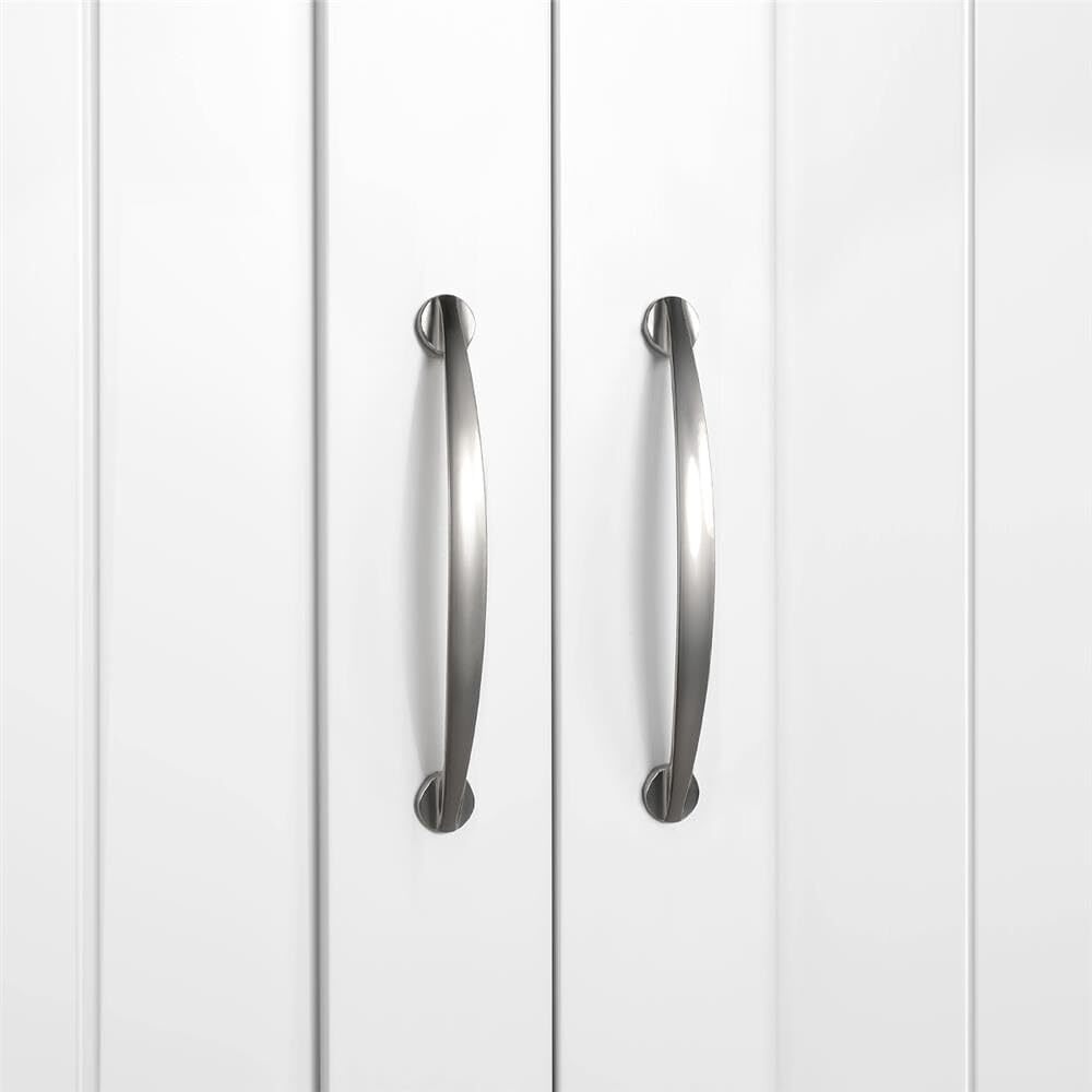 Yaheetech Bathroom Wall Cabinet, Kitchen Storage Cupboard Cabinet with 2 Doors