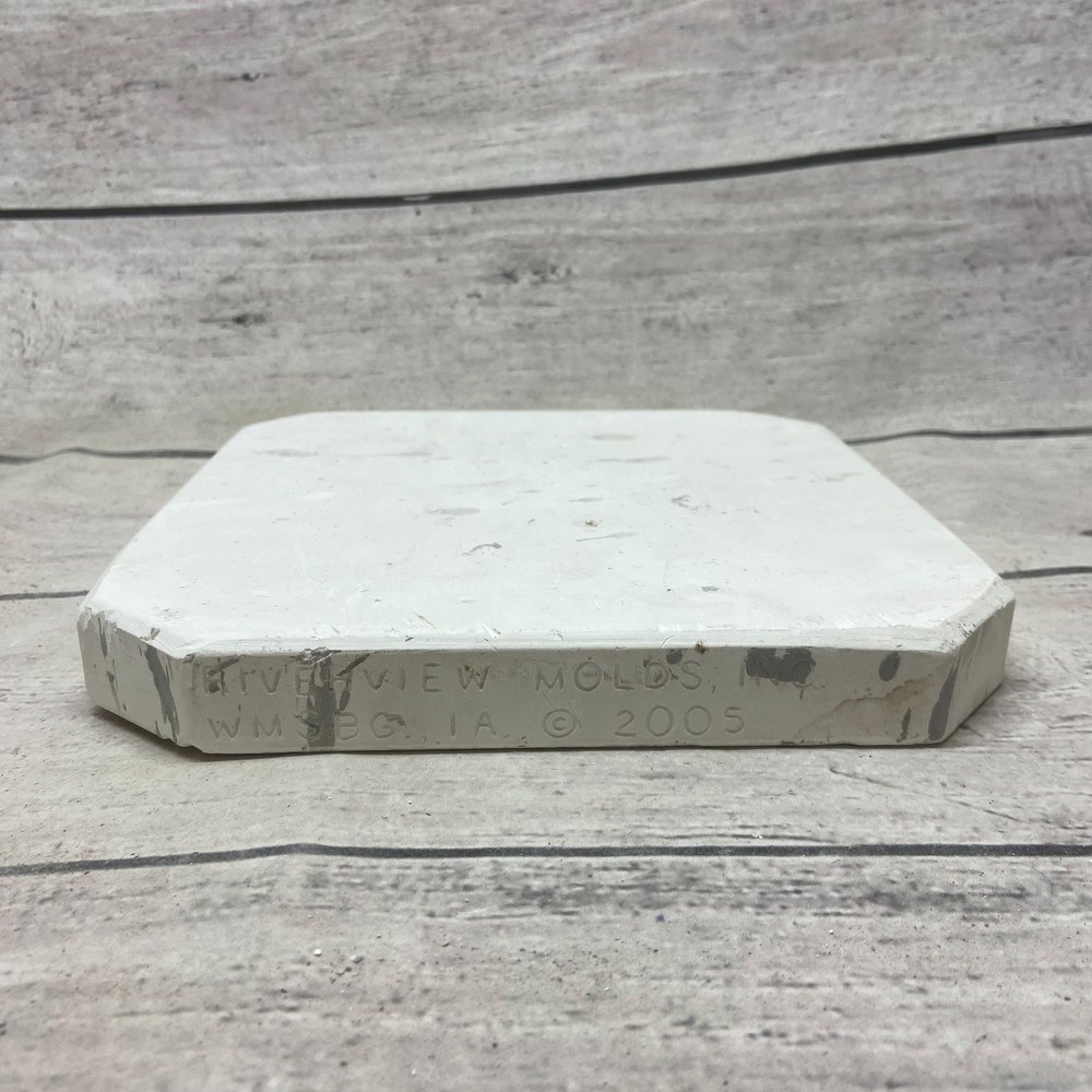 2005 Riverview Ceramic Casting Mold Christmas Open Pour #1048