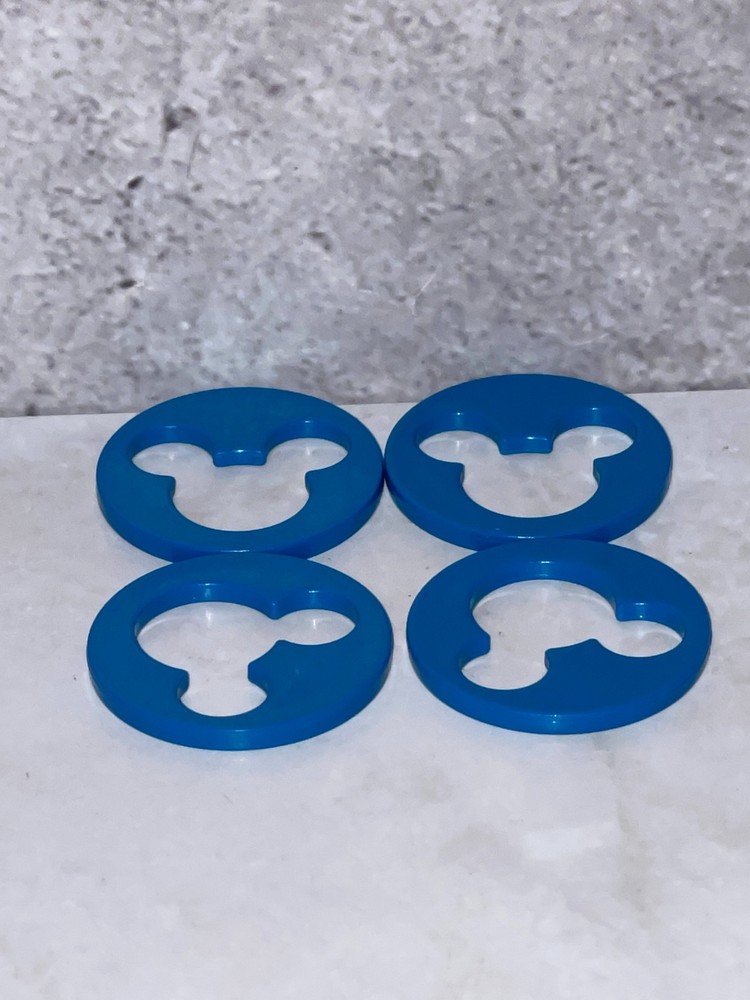 Disney Trivia 2 Game - Replacement Mickey Ears Discs BLUE