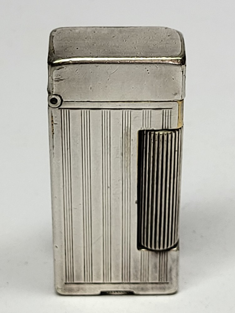 Vintage DUNHILL Silver Plated Mini Petrol Lighter