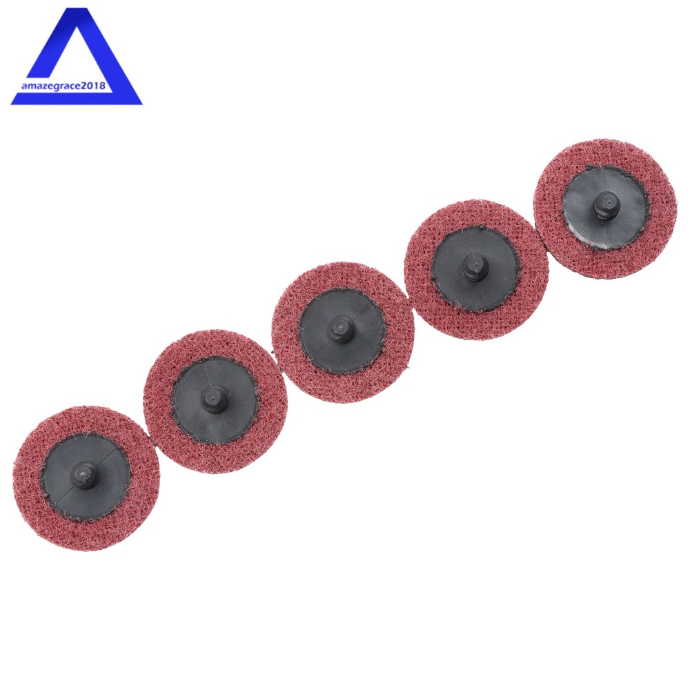 Surface Conditioning Quick Change Discs, 2" Red (Medium) Prep Pad - 25 Pack