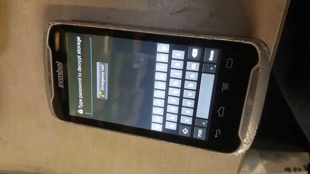 Motorola/Symbol Touch Computer, Barcode Scanner TC55 TC55AH HAS PASSWORD