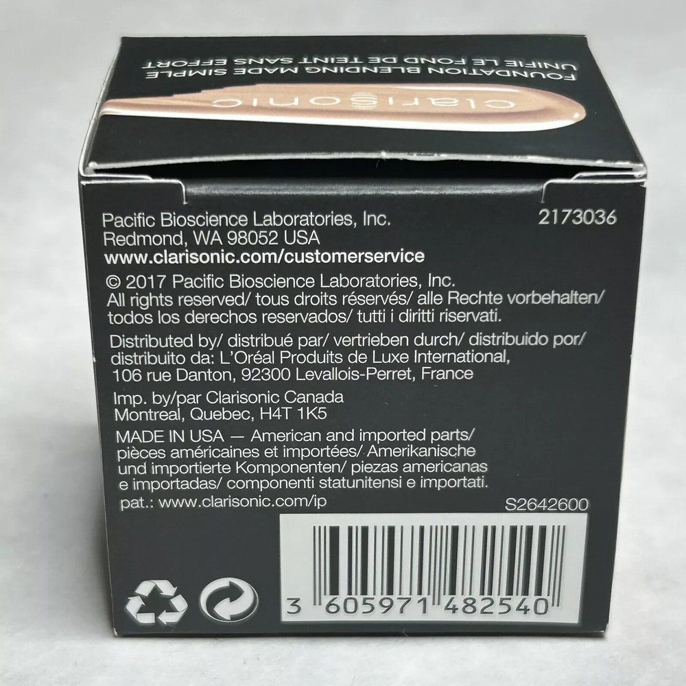 AUTHENTIC Clarisonic Sonic Foundation Brush Attachment Head New