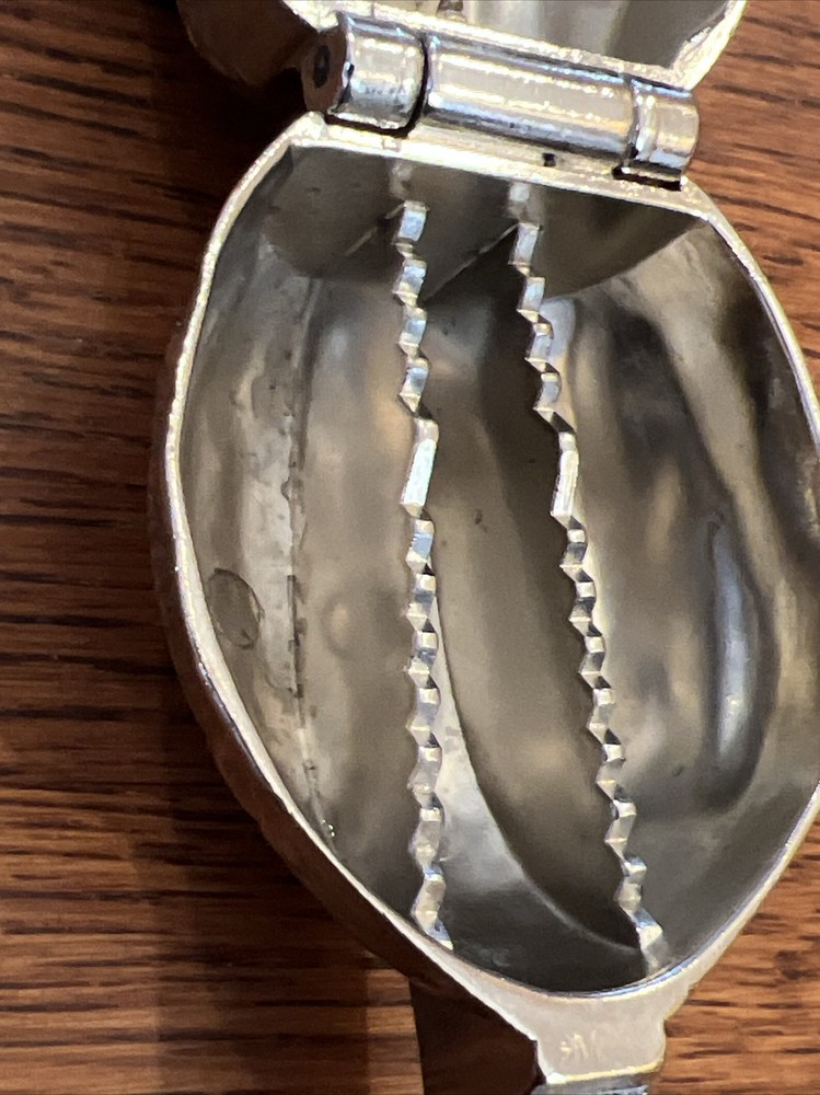 Mid-century Walnut Nut Cracker Nutcracker BMF/N W-Germany Nice Piece 8”