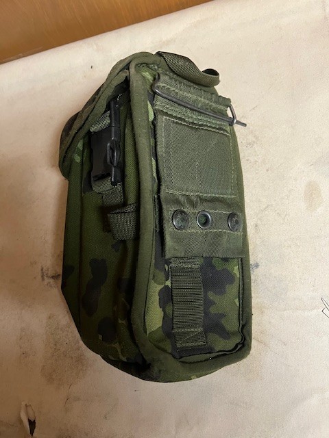 Danish Military Shoulder Bag, Used.