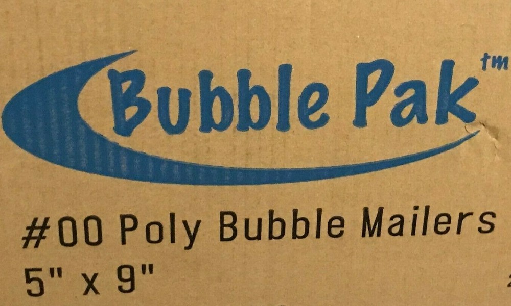 25 - 5x9 #00 Self Seal Poly Bubble Mailers