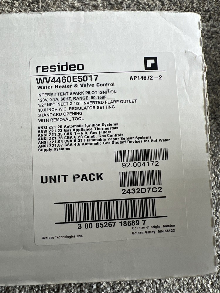 Water heater & Valve Control