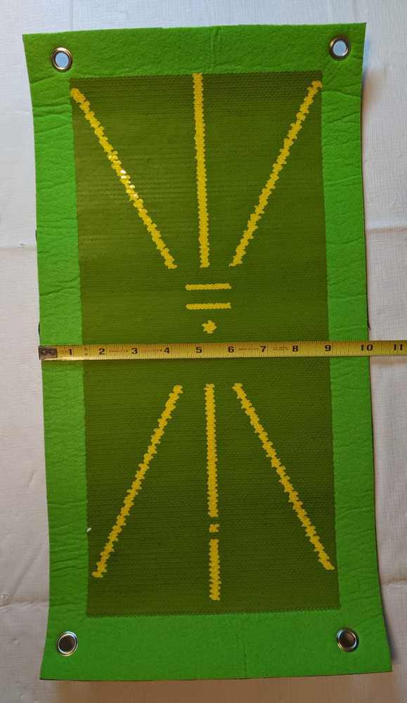 Golf Training Mat That Shows Swing Path