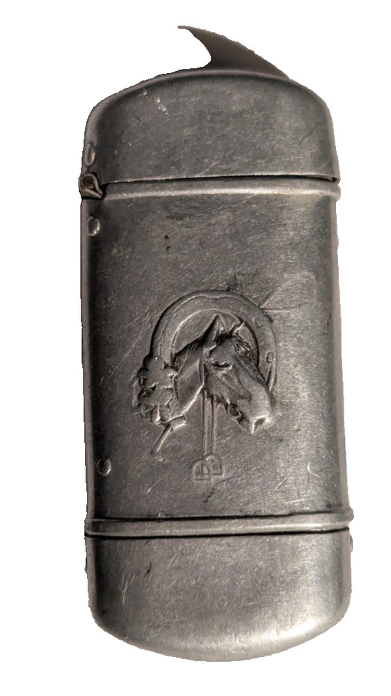 # Vesta case antique with horse design
