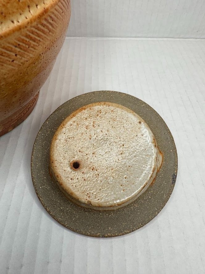 Stoneware Teapot with Bamboo Handle