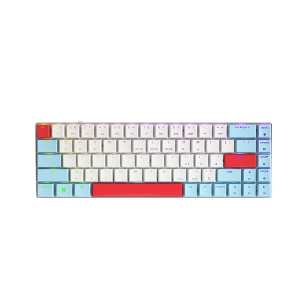 Cherry MX-LP 2.1 Compact Wireless Gaming Keyboard. RGB MX Silver Speed Switch...