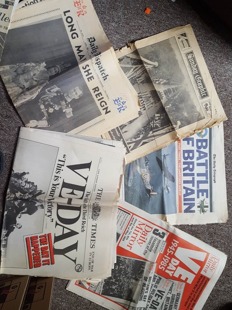 newspaper souvenirs and collectables