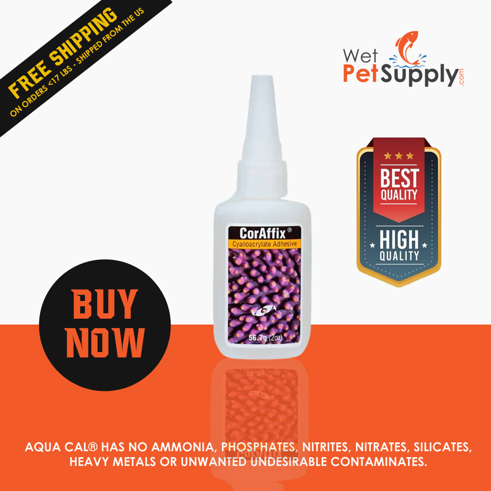 Two Little Fishies Coraffix Adhesive 2-Ounce
