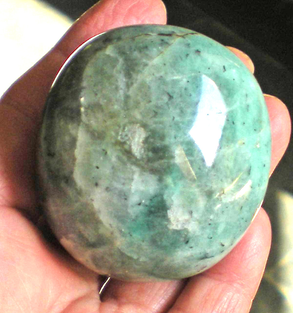 Amazonite Palmstone - Madagascar sc894e