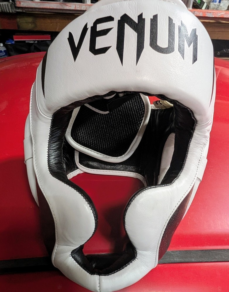 Venum Headgear, Black And White