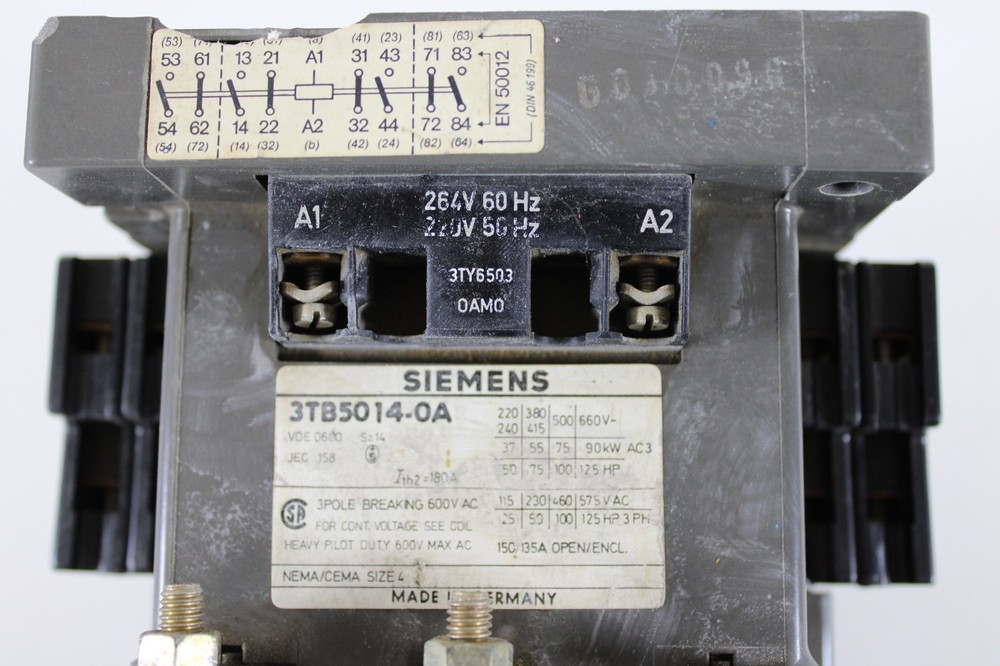 Siemens 3TB5014-0A Contactor