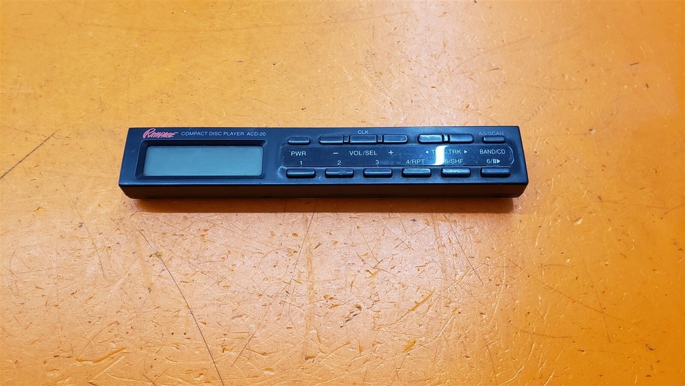 ⭐️⭐️⭐️⭐️⭐️ Rampage ACD-20 Faceplate Compact Disc Player
