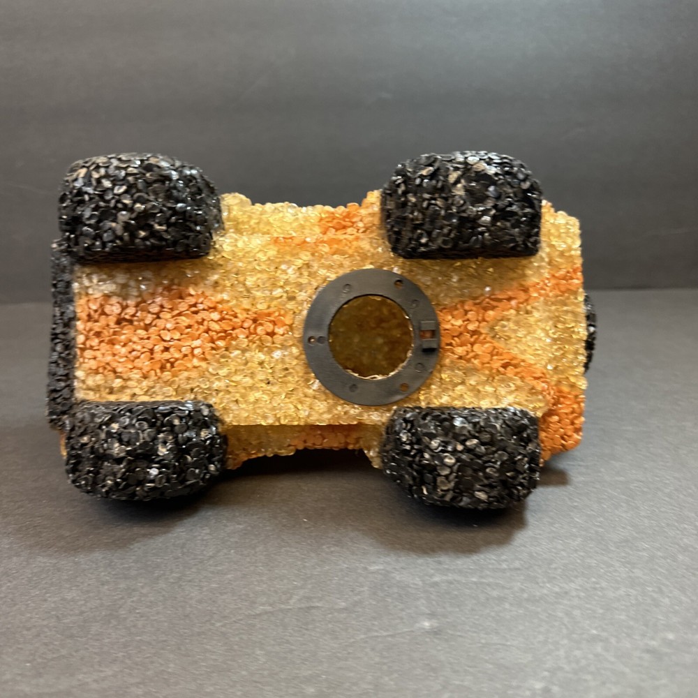 Melted Popcorn Plastic Jeep Night Light or Desk Lamp EUC