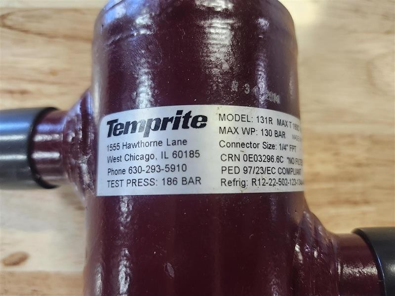 Temprite Oil Separator for CO2, 131R