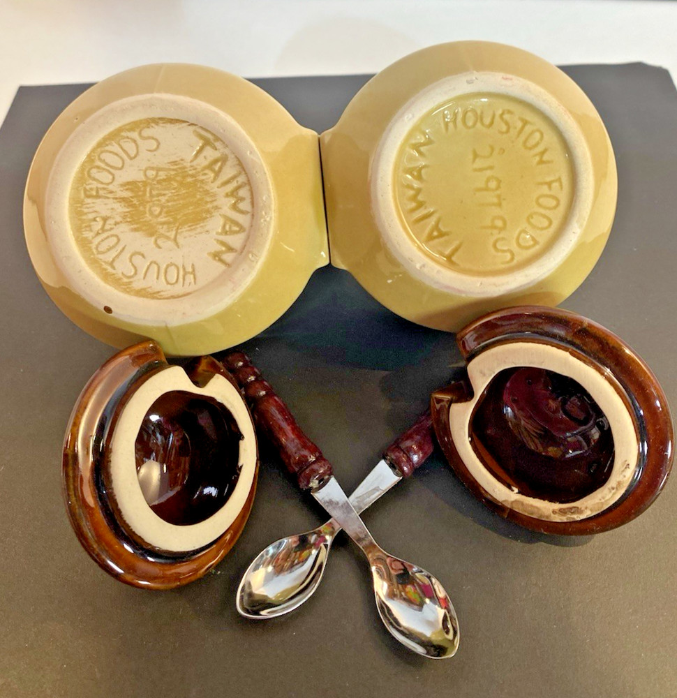 Houston Foods Stoneware Condiment Server