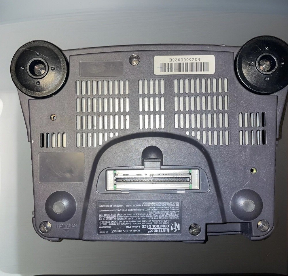 Nintendo 64 Black Console US Model + Controller + Game- Used Tested