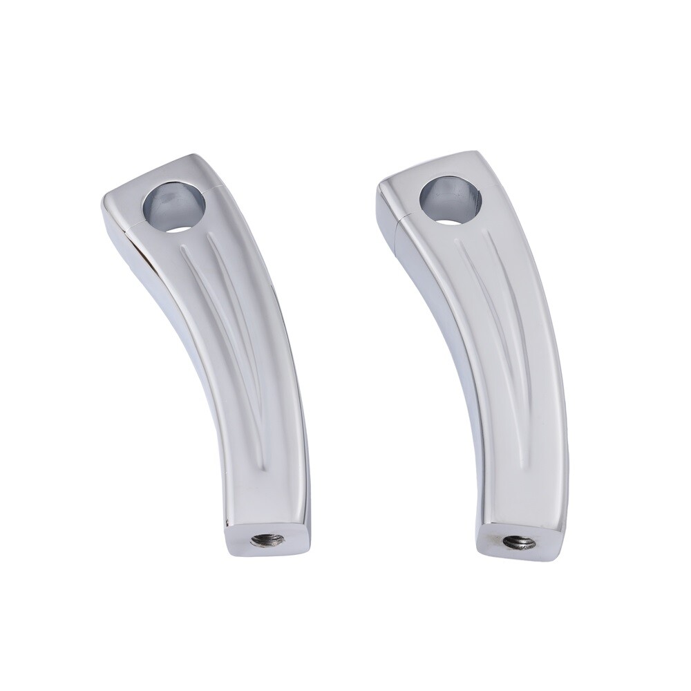 6" Chrome Handlebar Pullback Risers For Universal Motorcycle 1" inch Bar US