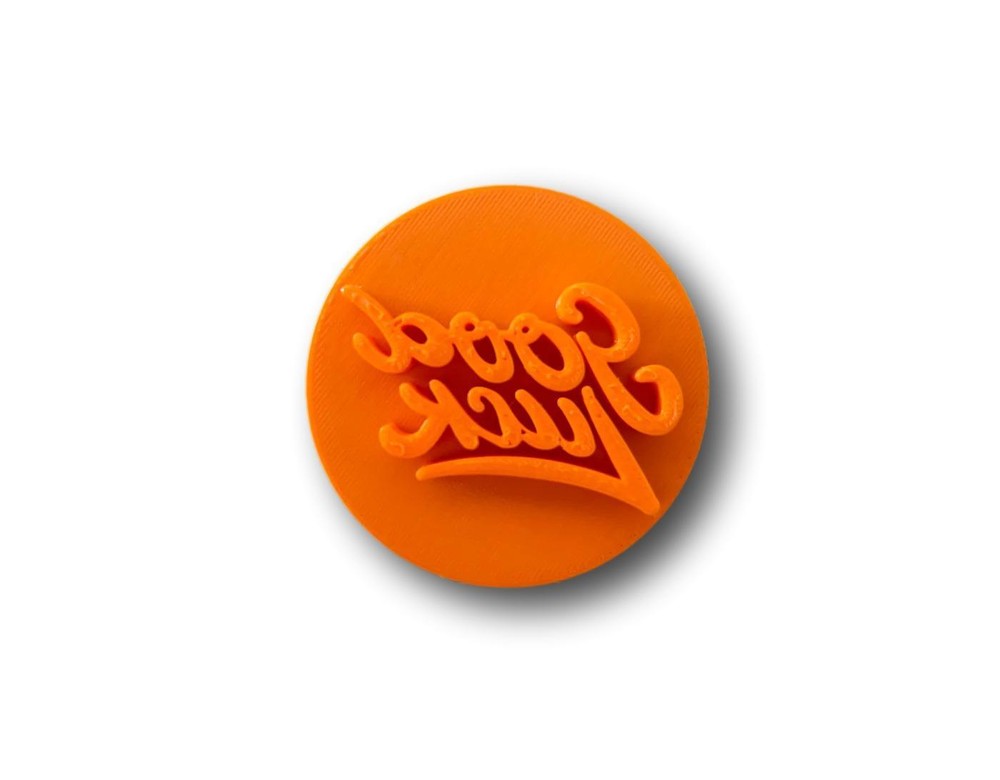Good Luck Embosser/Stamp Cake Cookie Embosser, Icing Stamp
