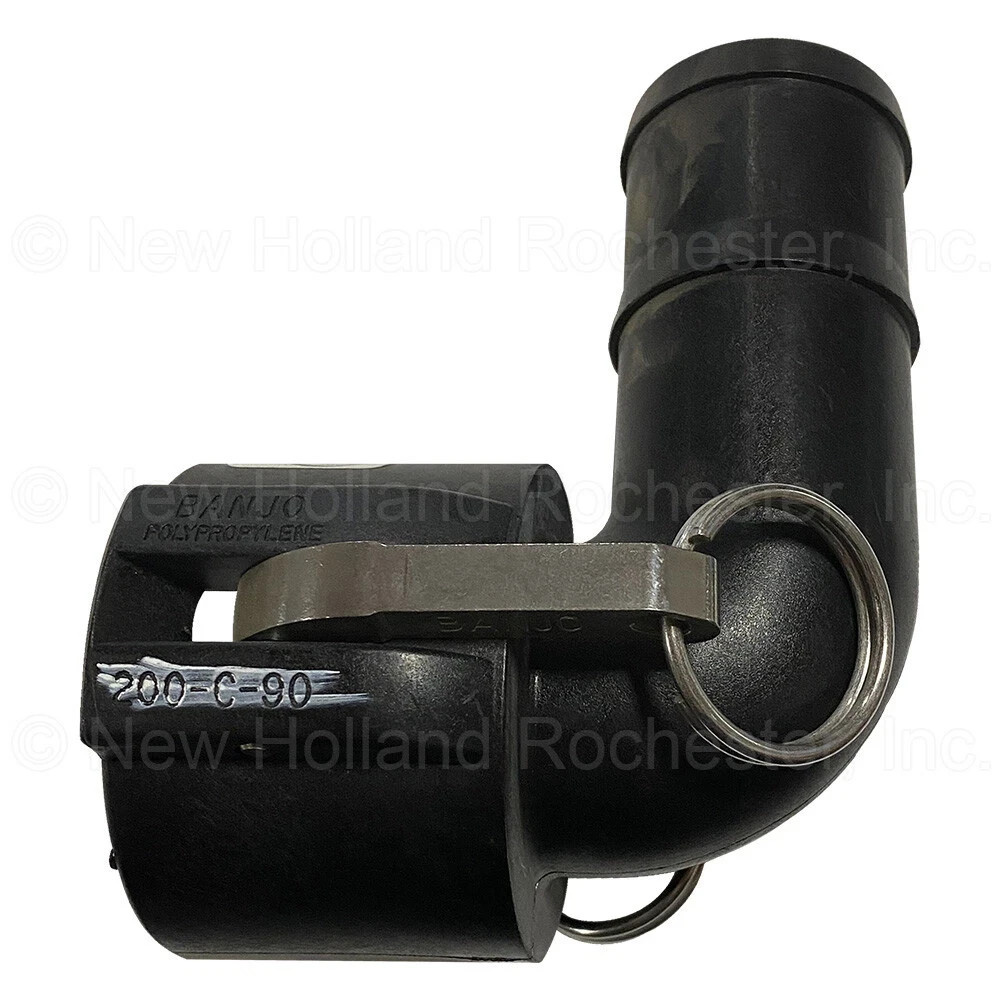 BANJO 200-C-90 90 Deg. Polypropylene Cam Lever Coupling