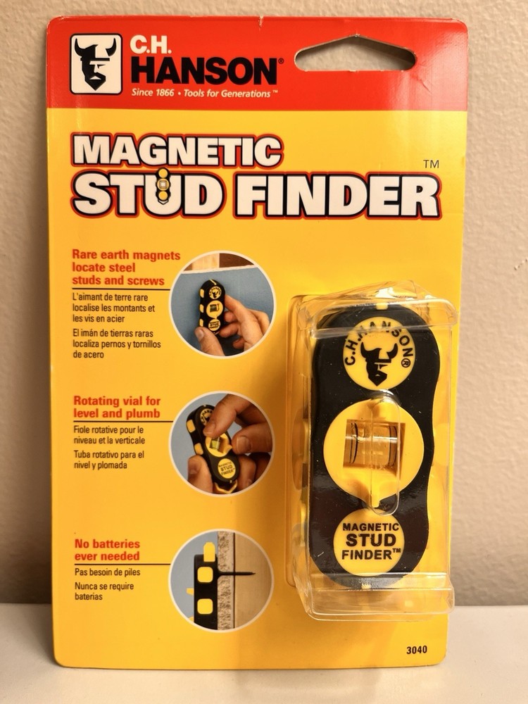 CH Hanson 03040 Magnetic Stud Finder