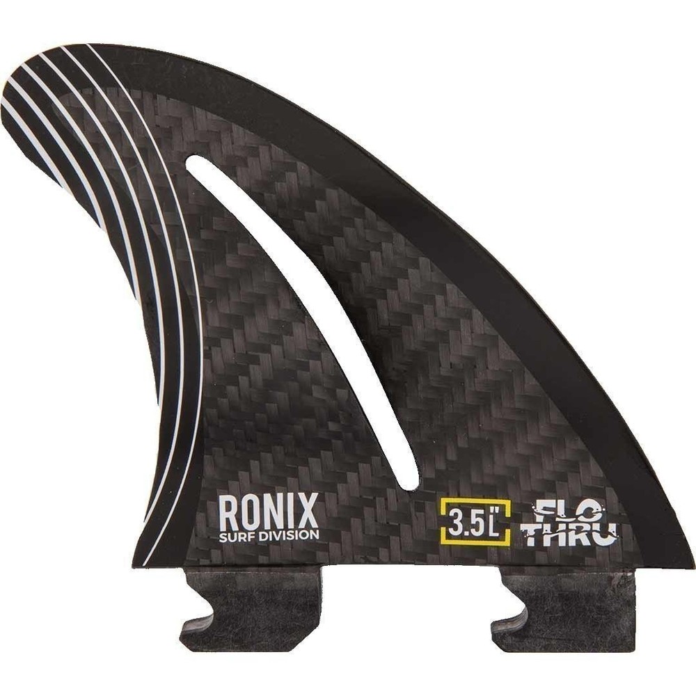 Ronix Fin-S 2.0 Flo Thru Surf Fin - Carbon - 4"