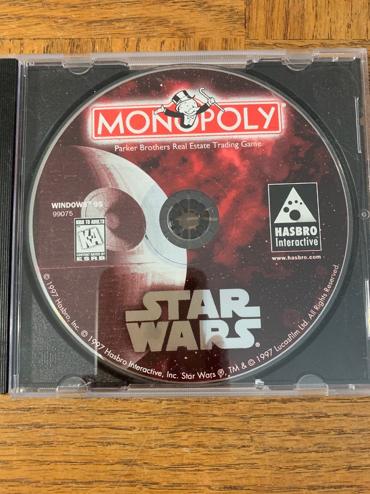 Monopoly Star Wars Computer Software