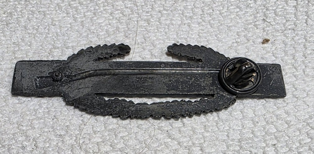 WWII Military CLK Compass Infantry Badge 8th Army Patch Honorable Patch Eagle