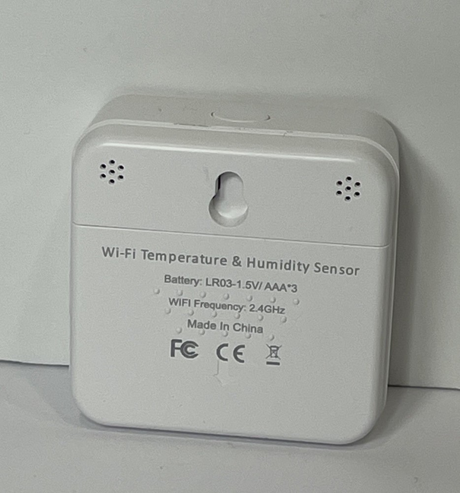 wifi temperature humidity sensor