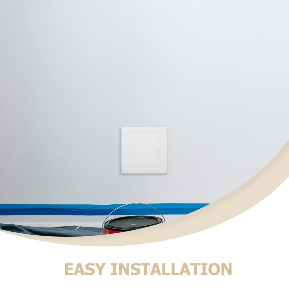 Plumbing Cover Plate Plastic Access Panel for Bathroom Drywall