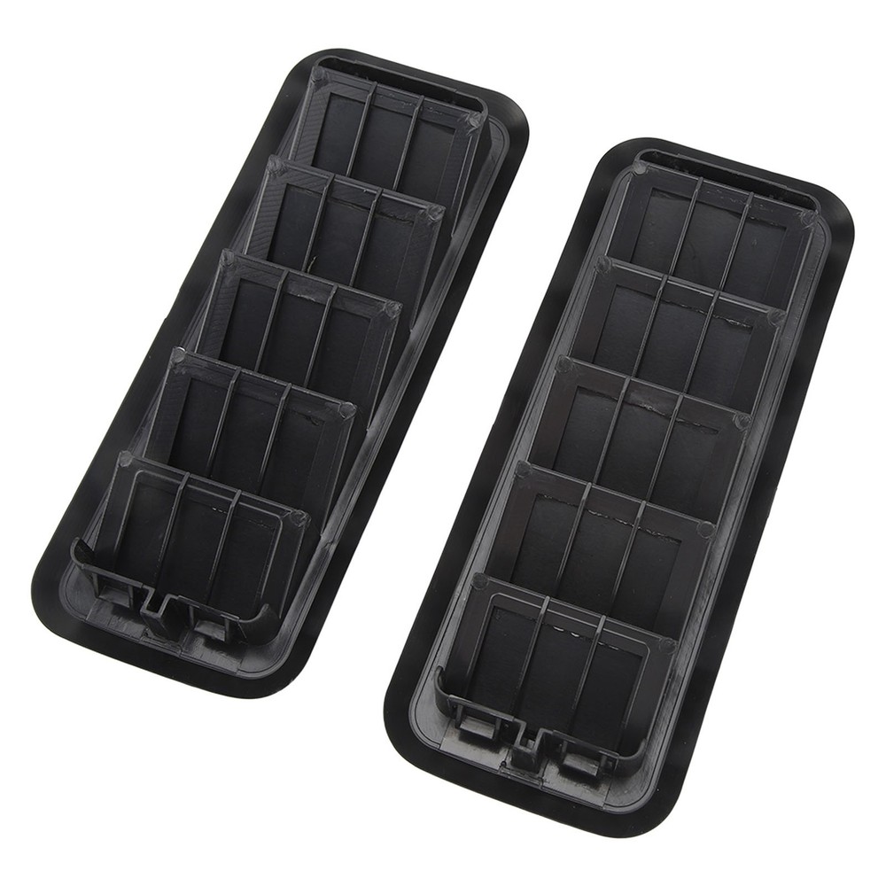 2pcs Back Panel Air Vent Relief Grille Durable Replacement For Chevy Silver COHM