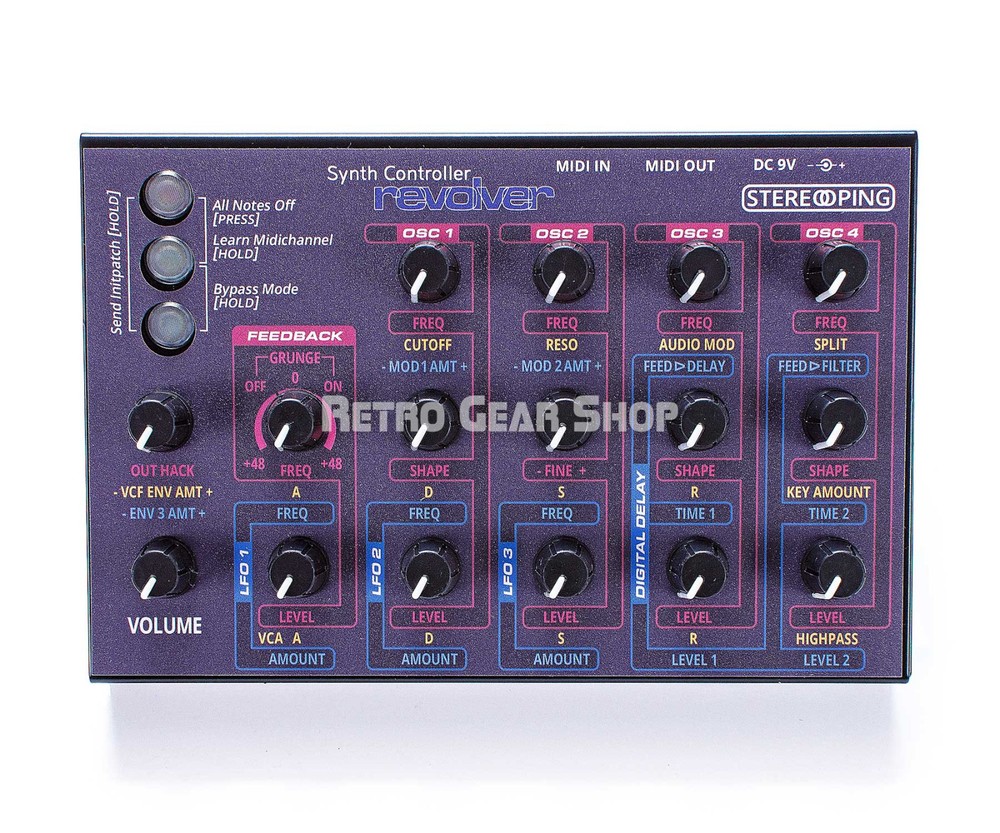 Stereoping CE-1 Evolver Midi Controller for Dave Smith Instruments DSI Evolver